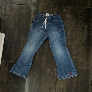 Blue Gymboree Y2k girls size 6 Wide-Leg Denim Jeans